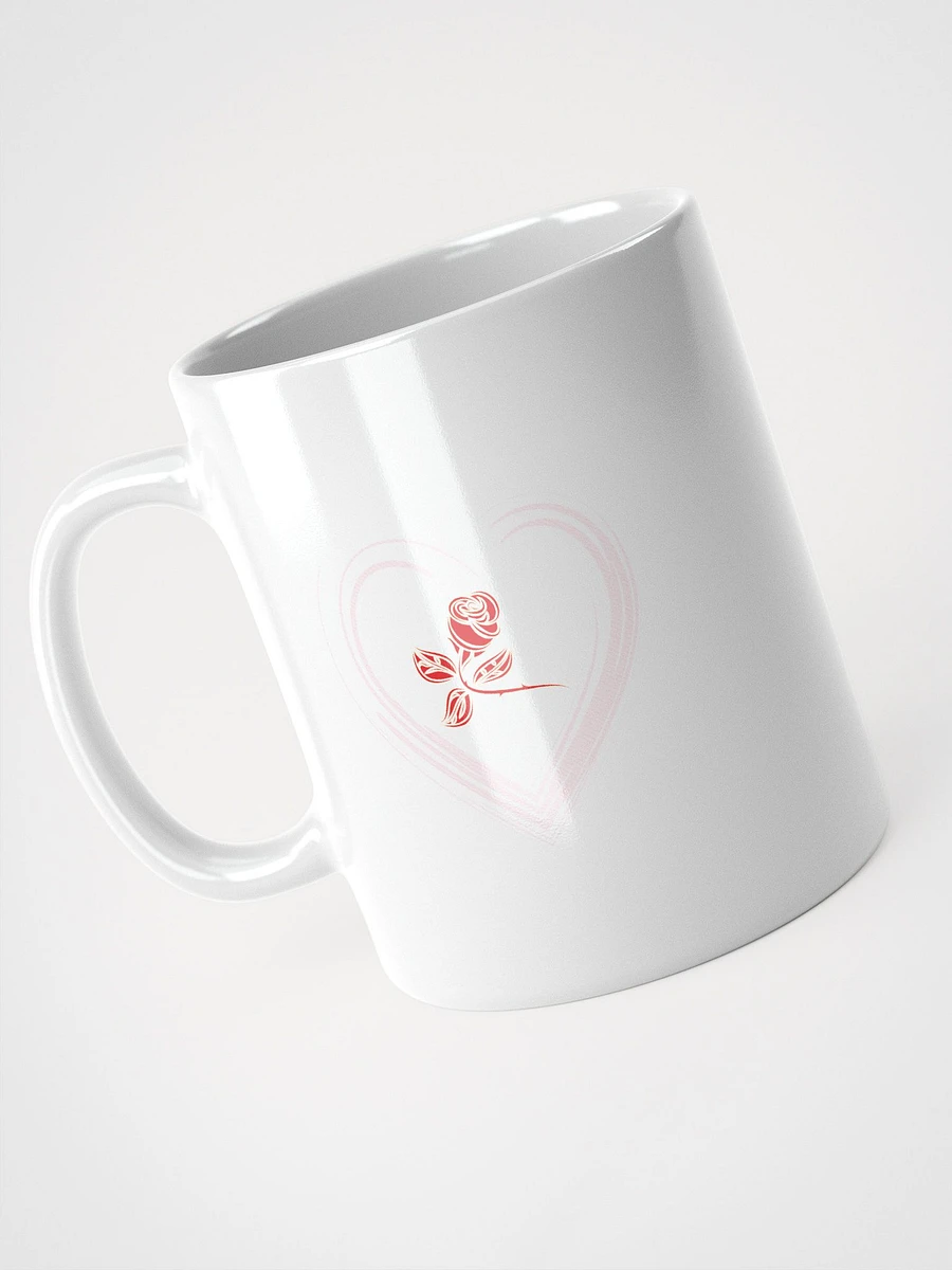 Golden Rose Heart Mug product image (8)