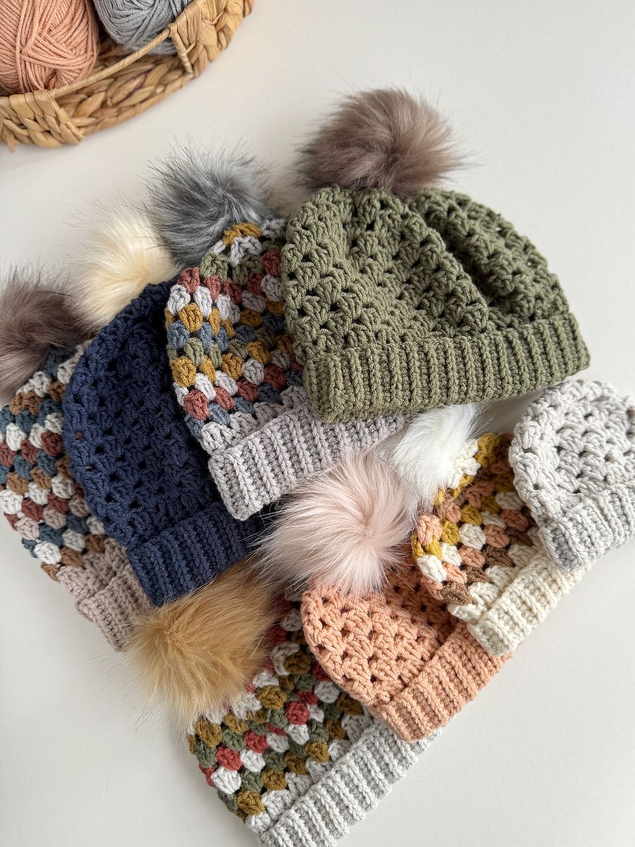 Granny Stitch Hat Child to Adult Sizes / PDF Pattern product image (8)
