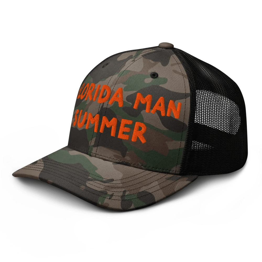 Florida Man Summer Trucker Hat product image (4)