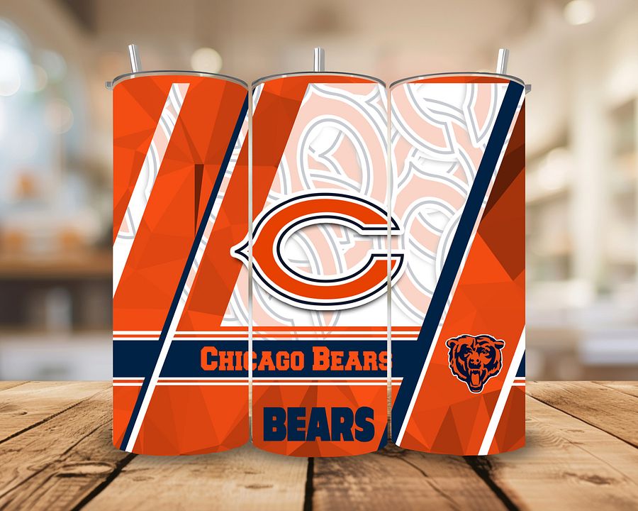 Chicago Bears Stainless Steel Tumbler product image (1)