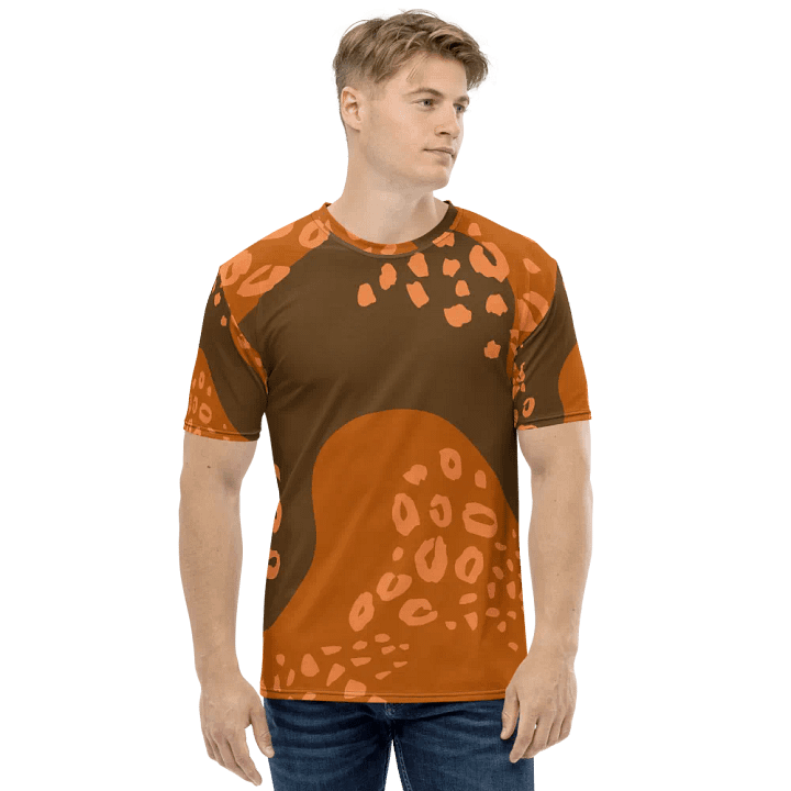 Wild Orange Leopard All-Over Tee product image (2)