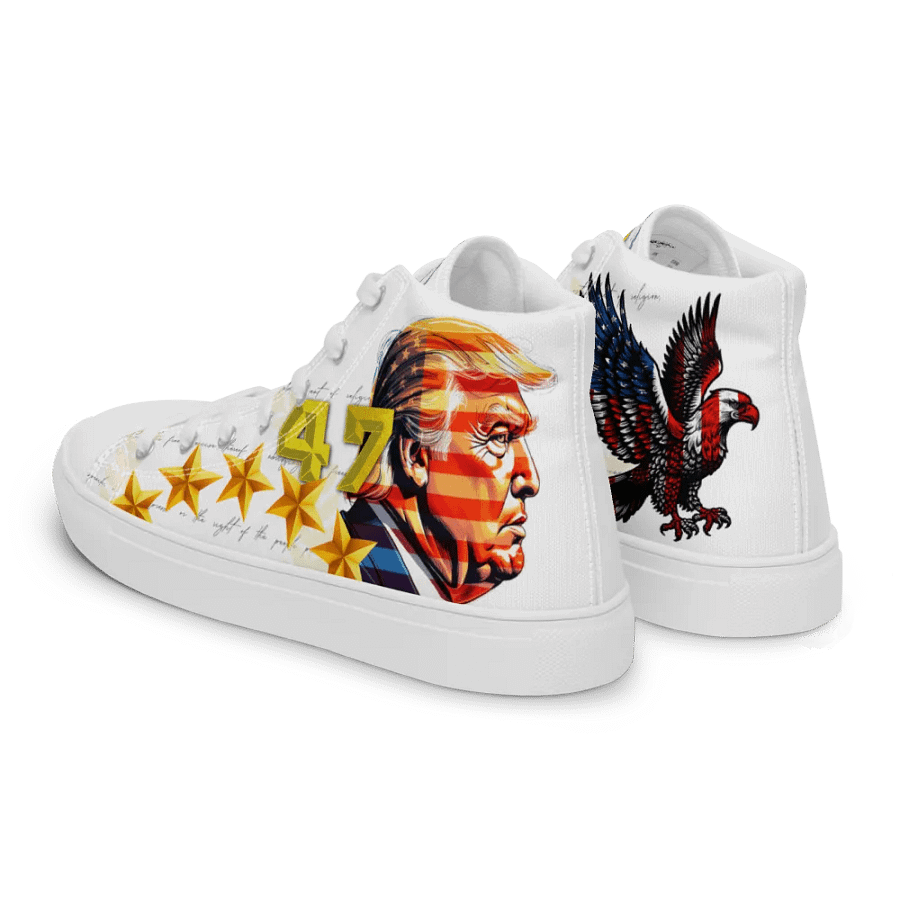 PRESIDENTIAL 1 High Top Trump Sneakers Men's Comfortable Breathable 47 Elect Shoes product image (5)
