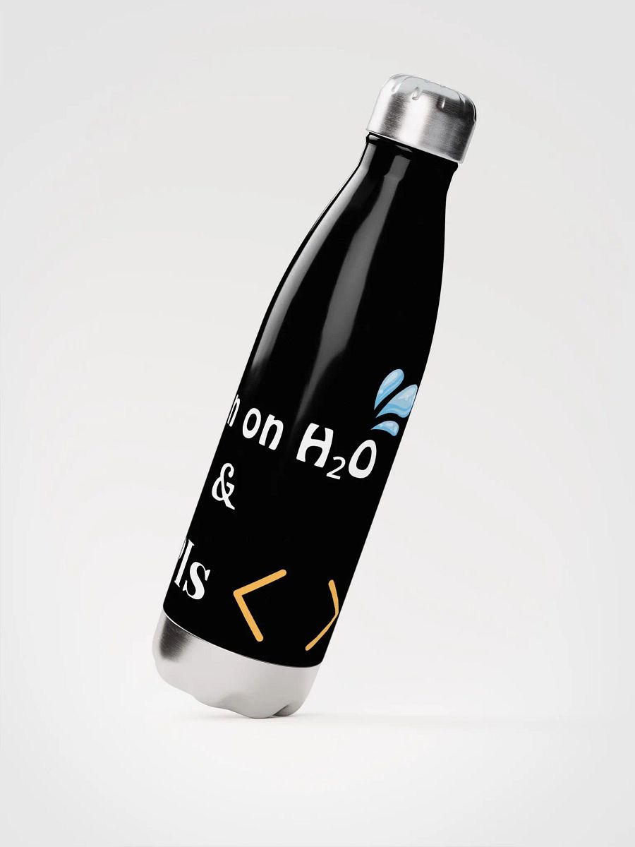 Glossy Bowling Pin Stainless Steel Water Bottle product image (2)
