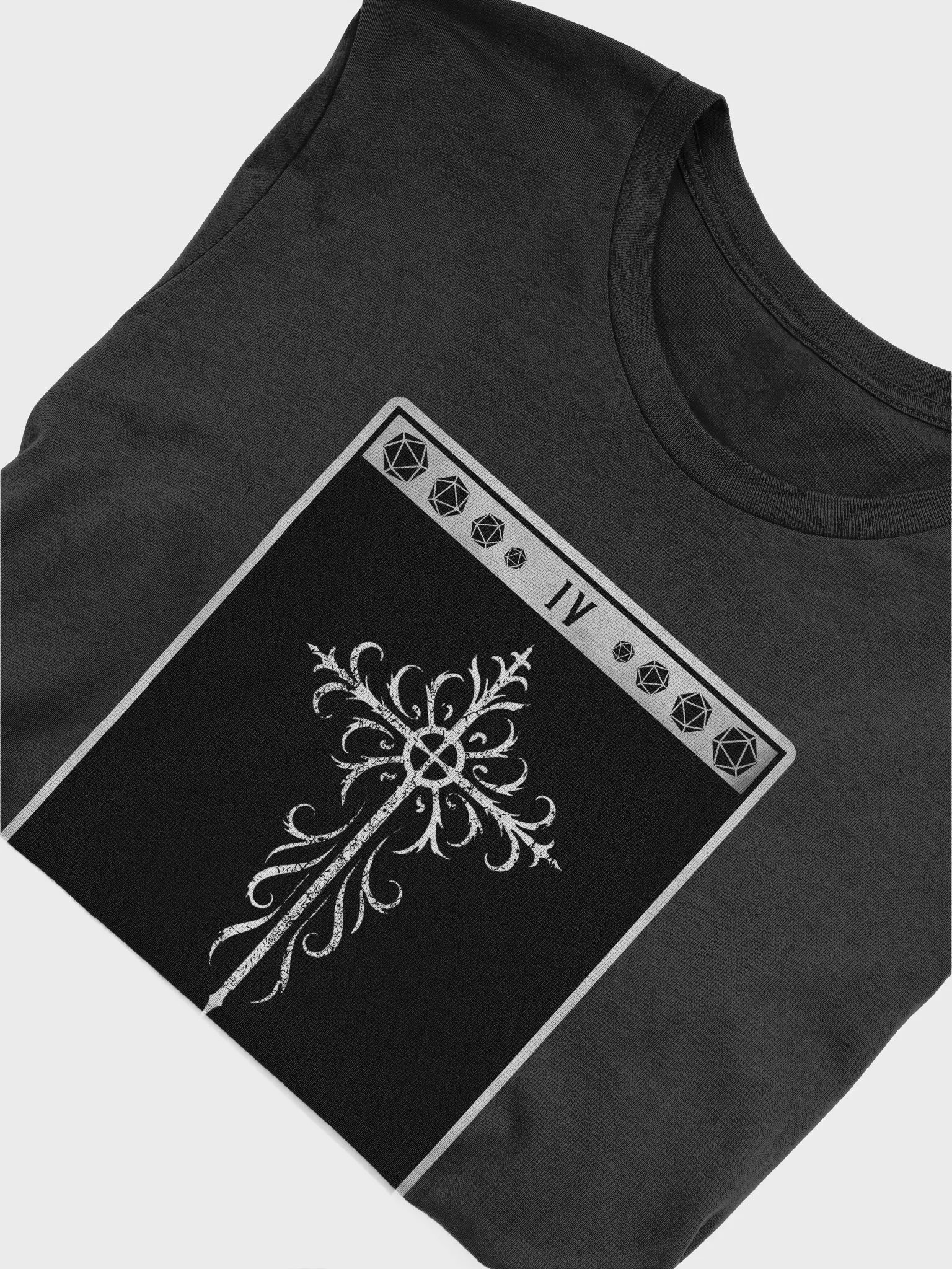 Cleric Shirt, Grunge Tarot-Inspired Roleplaying Class Symbol Tee product image (50)