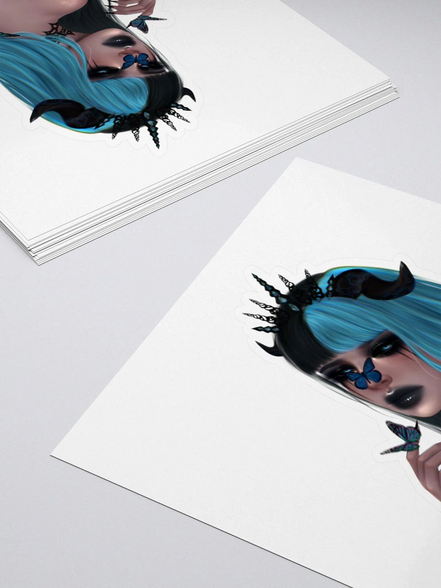 Midnight Monarch Sticker product image (4)