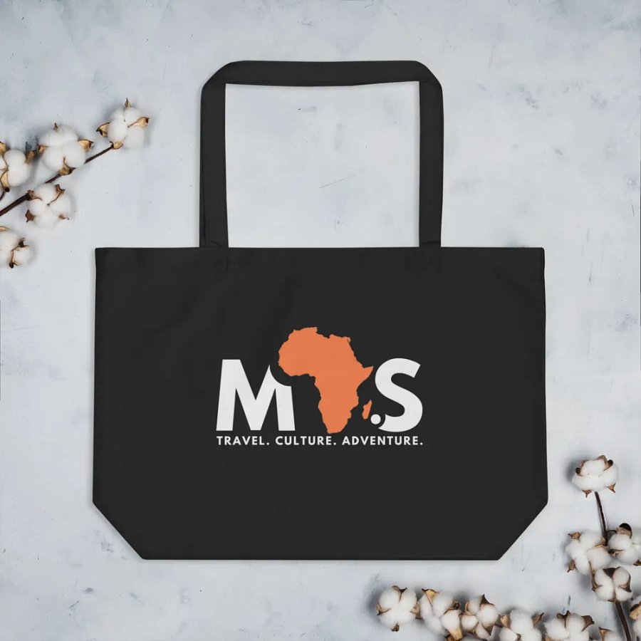 African Traveler Organic Tote Bag product image (3)