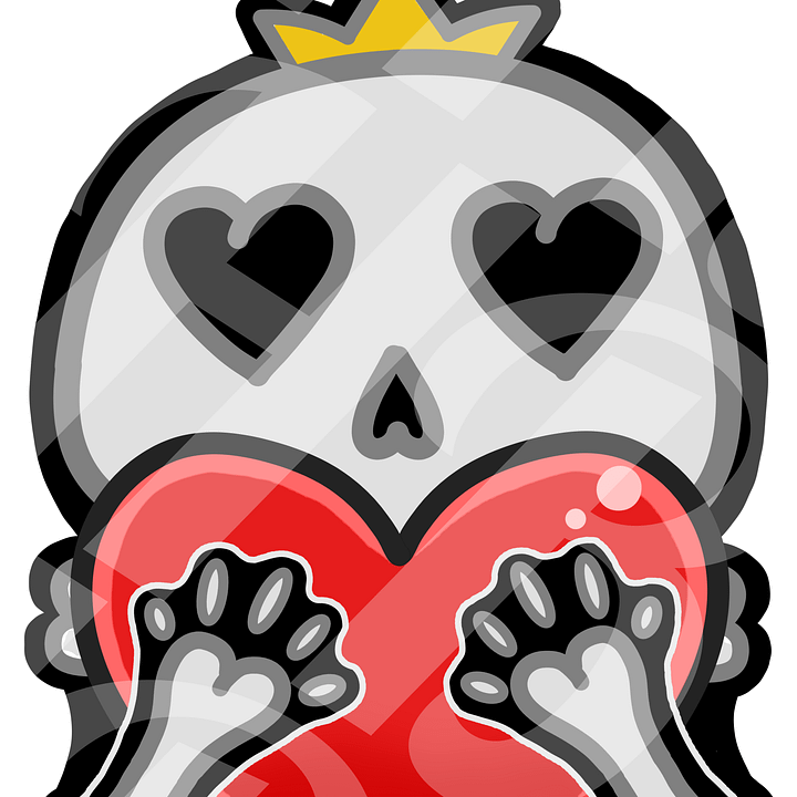 Skelly Emote - Love product image (1)