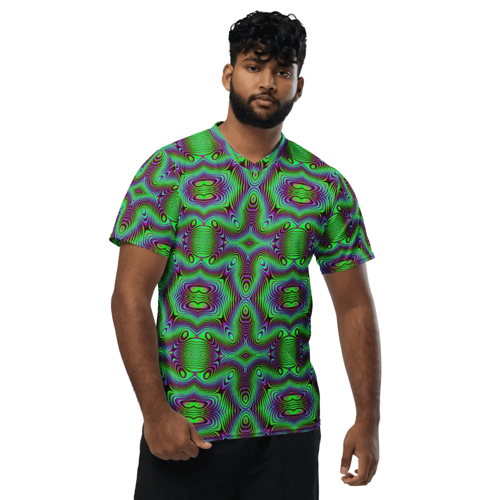 Unisex Psychedelic V-Neck product image (2)