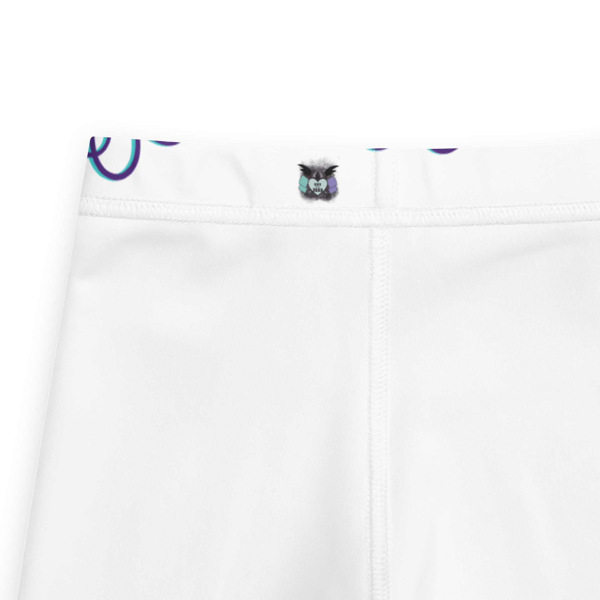 White Heart Kids Leggings product image (2)