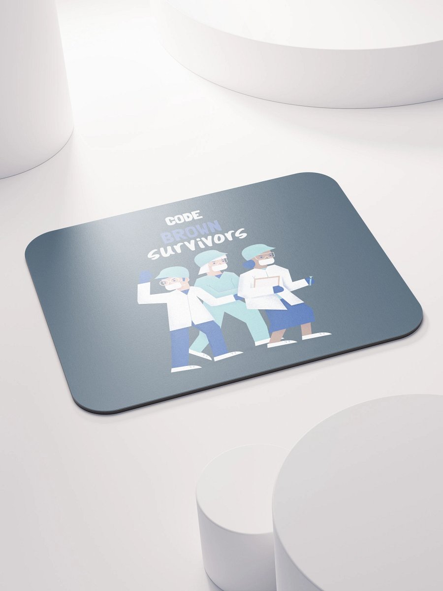 CODE BROWN Survivors Mouse Pad product image (4)
