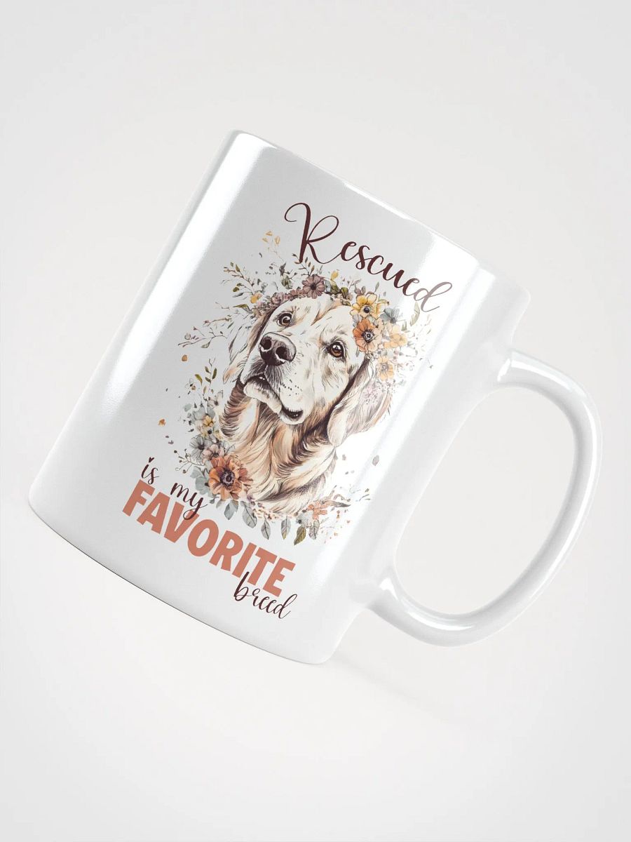 Rescued Is My Favorite Breed Duo Mug product image (4)