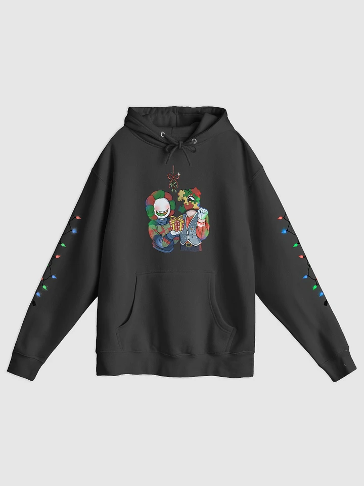 Christmas Jiggy and Flower Premium Hoodie BACK & FRONT 2 product image (2)