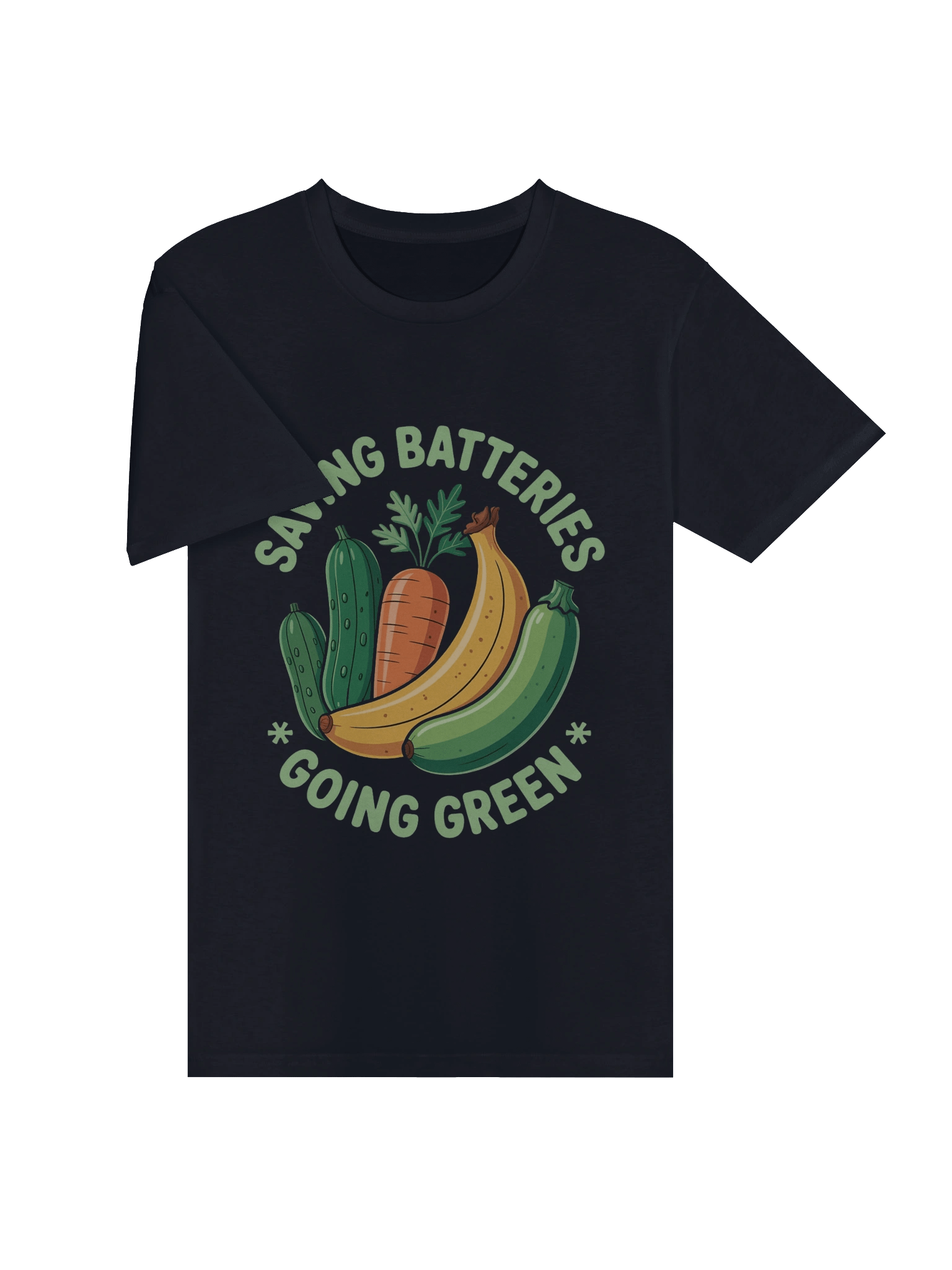 Saving Batteries Going Green Tee product image (8)
