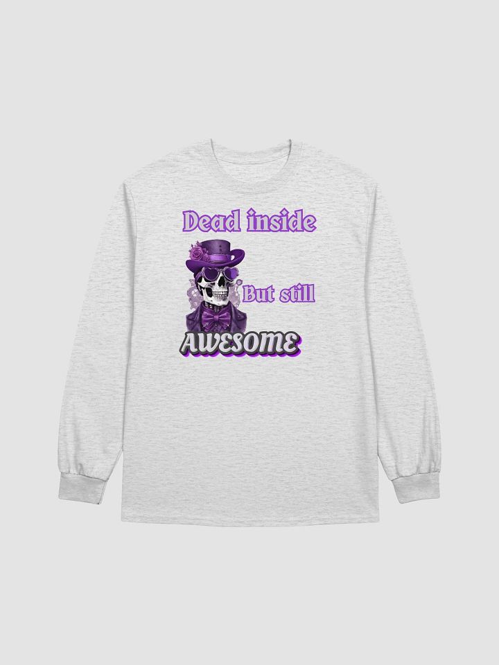 Awesome male skeleton Long Sleeve Tee product image (1)