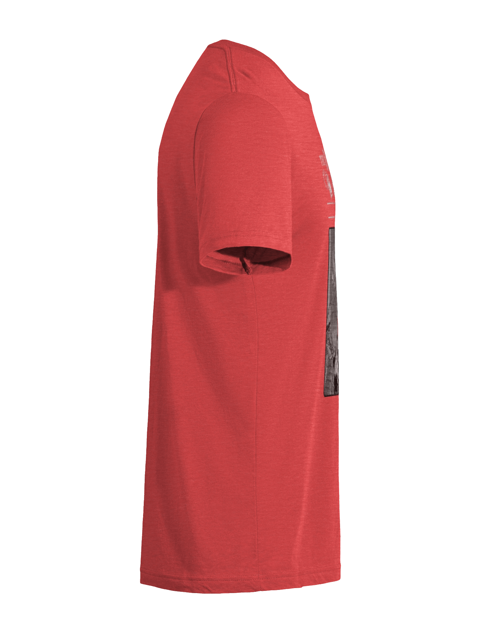 Red Box Short-Sleeve Triblend Shirt product image (60)
