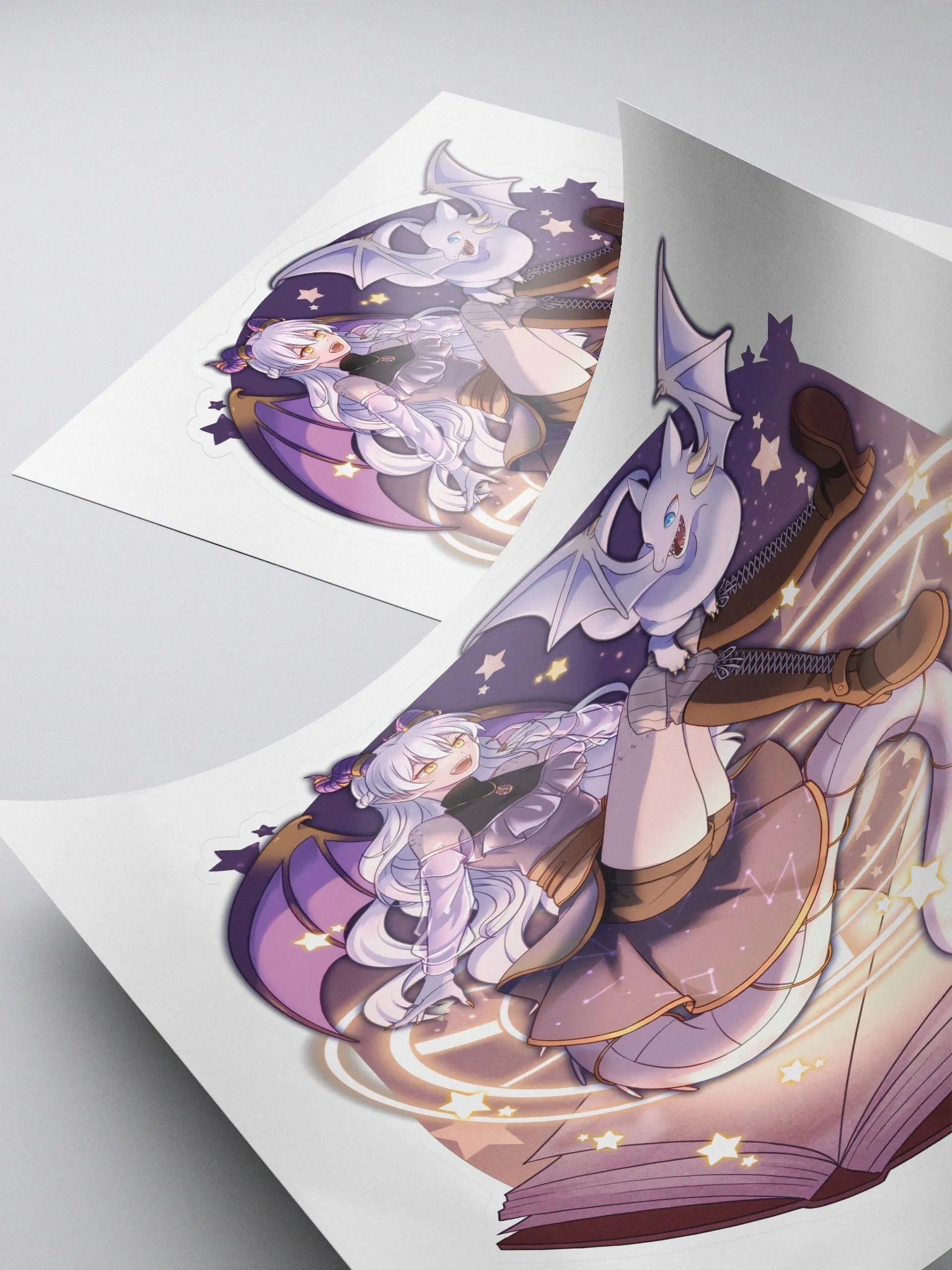 Space Dragon Debut Sticker product image (4)