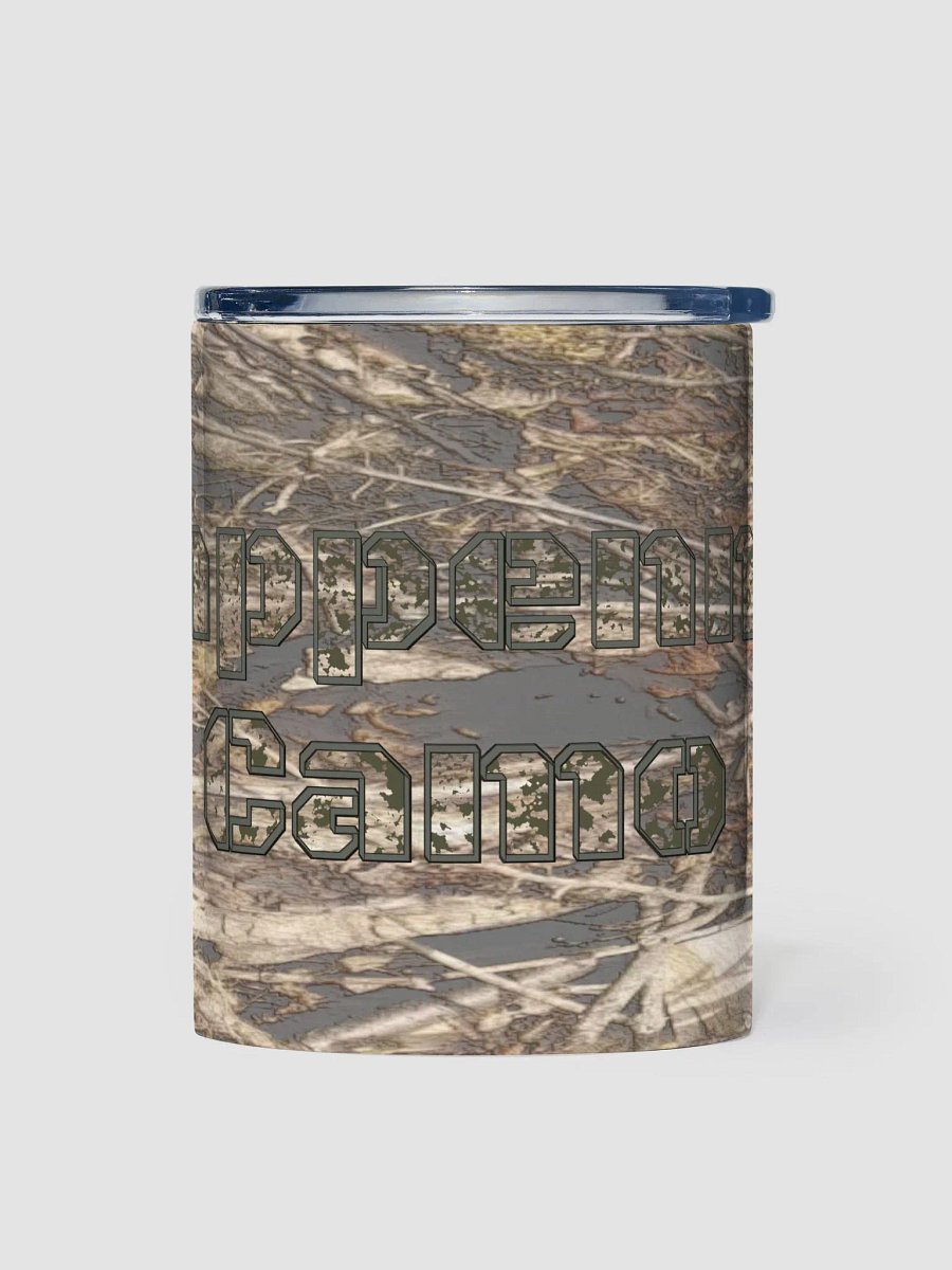 10oz Stainless Steel Tumbler - Dead Split - It Happennnns Camo product image (1)