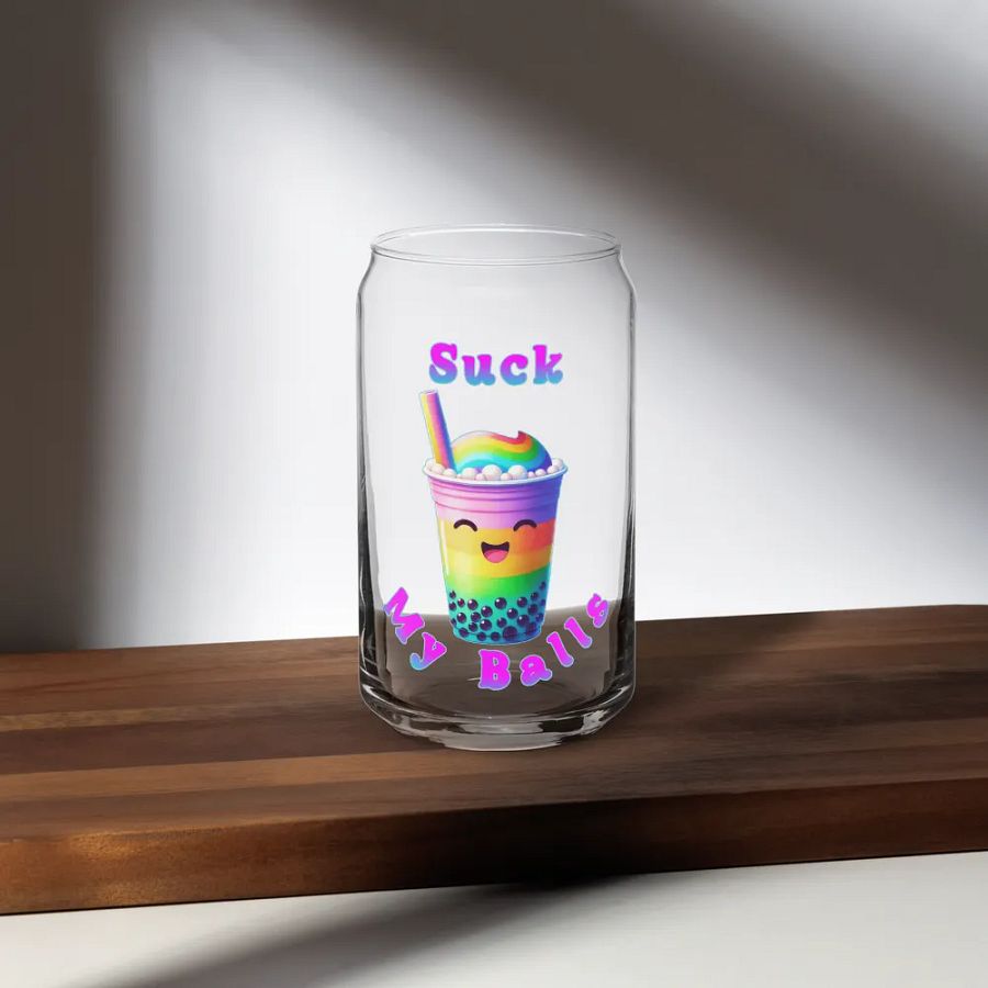Rainbow Boba Delight Can Glass product image (5)
