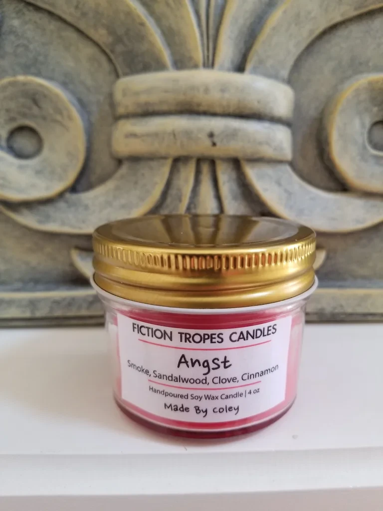 Mini Angst Candle (Fiction Tropes Candles) product image (4)