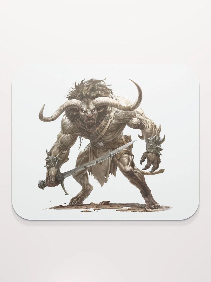 The Minotaur Mouse Pad product image (2)