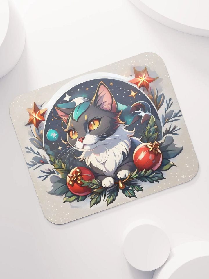 Starry Night Cat Mouse Pad product image (1)
