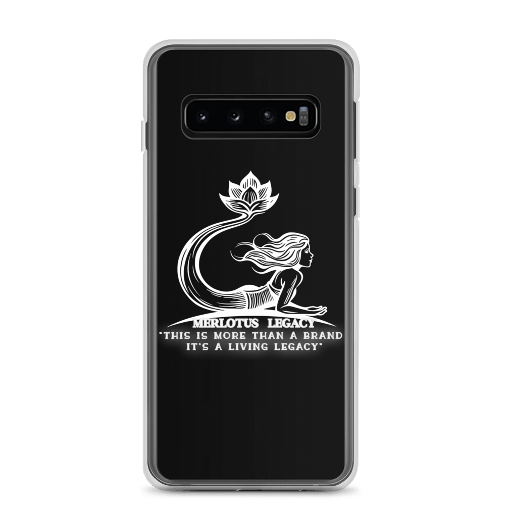 Phone Case – Black with White Emblem 📱 Shielded in strength. Styled with soul. product image (1)