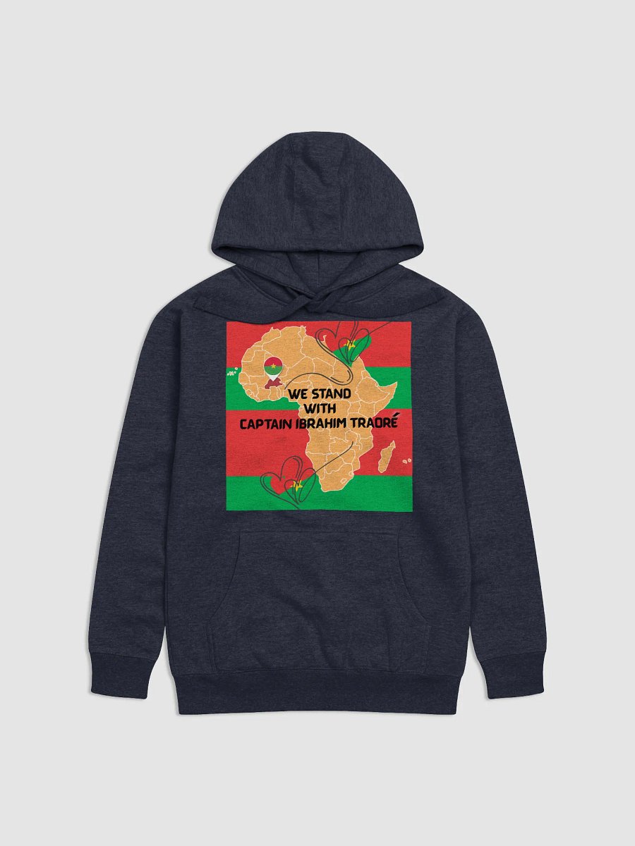 Solidarity for Captain Ibrahim Traoré UNISEX Hoodie product image (1)