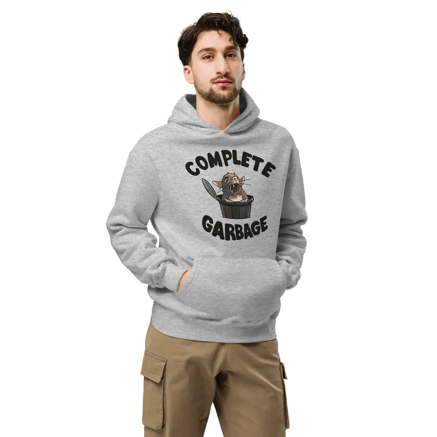 COMPLETE GARBAGE Oversized Hoodie (light) product image (5)