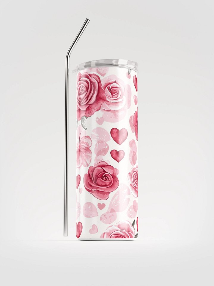 Rose Kiss Stainless Steel Tumbler product image (1)