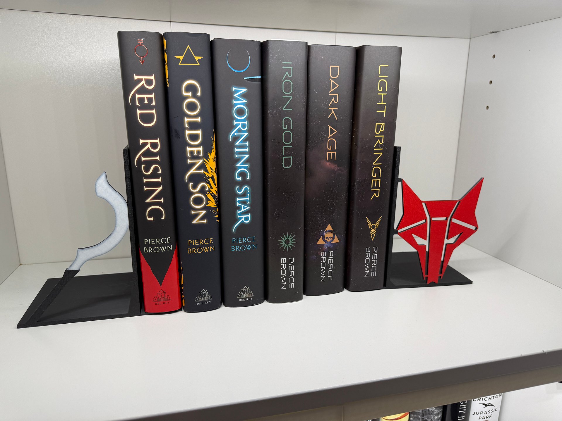 Red Rising Bookends product image (1)