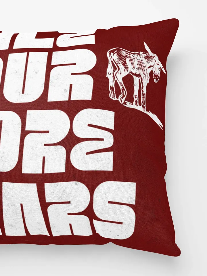 ONLY FOUR MORE YEARS, SAD DONKEY- All-Over Print Pillow product image (3)