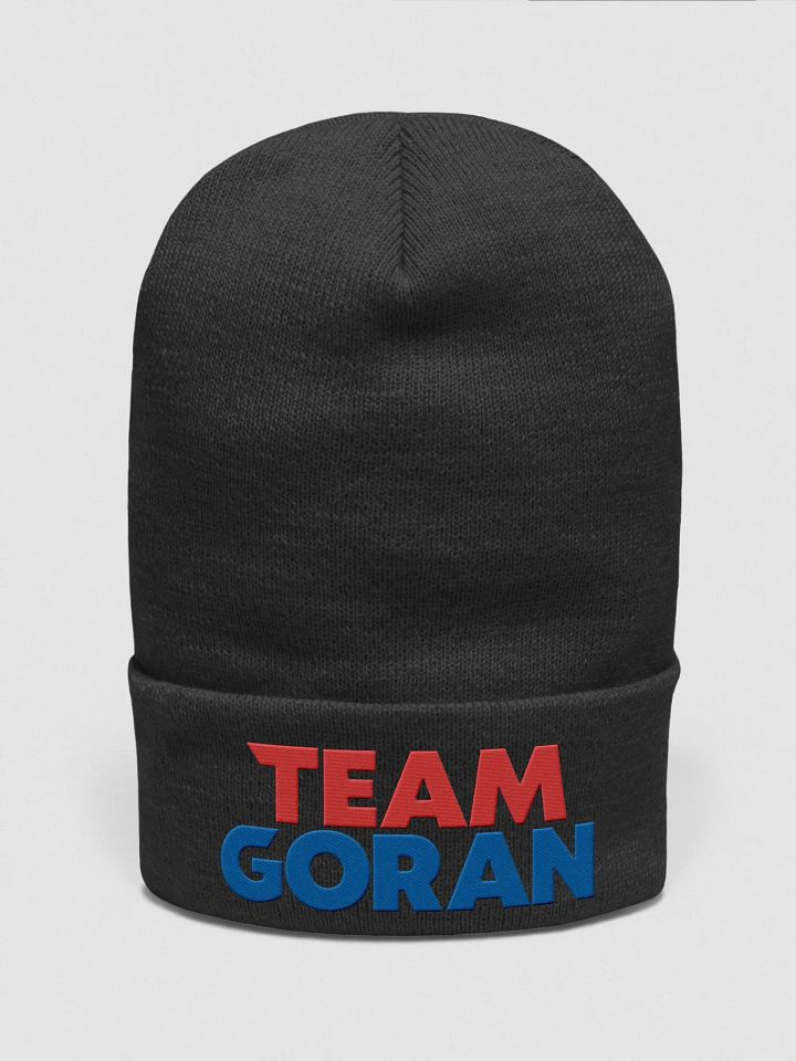 Team Goran Cuffed Beanie product image (1)