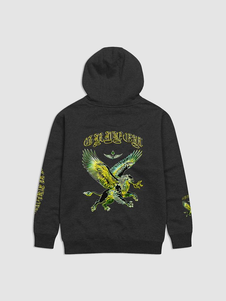 Gripen Flying Green//Griffin/Cotton Heritage Unisex Premium Hoodie by Cotton Heritage product image (2)