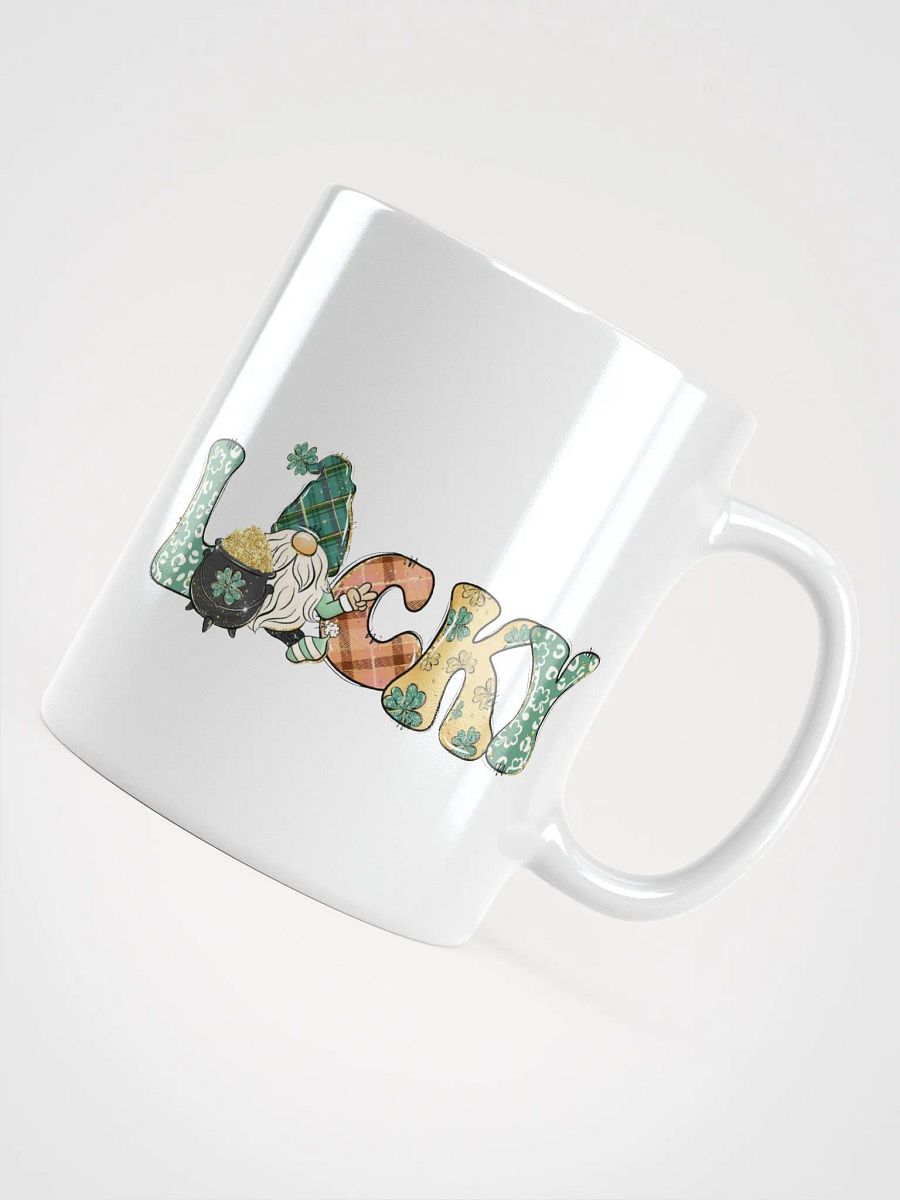 Leprechaun Luck White Glossy Mug product image (5)