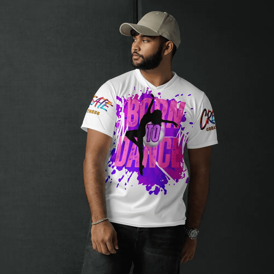 Dynamic Born to Dance Her Silhouette All-Over Print Jersey product image (6)