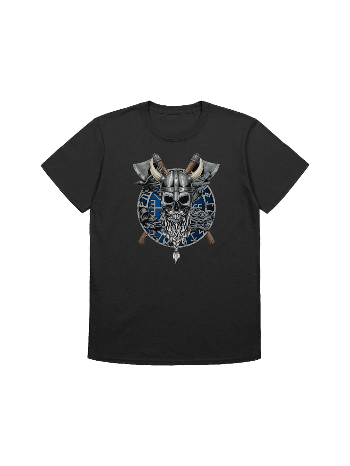 Viking Skull Front Graphic Tee product image (1)