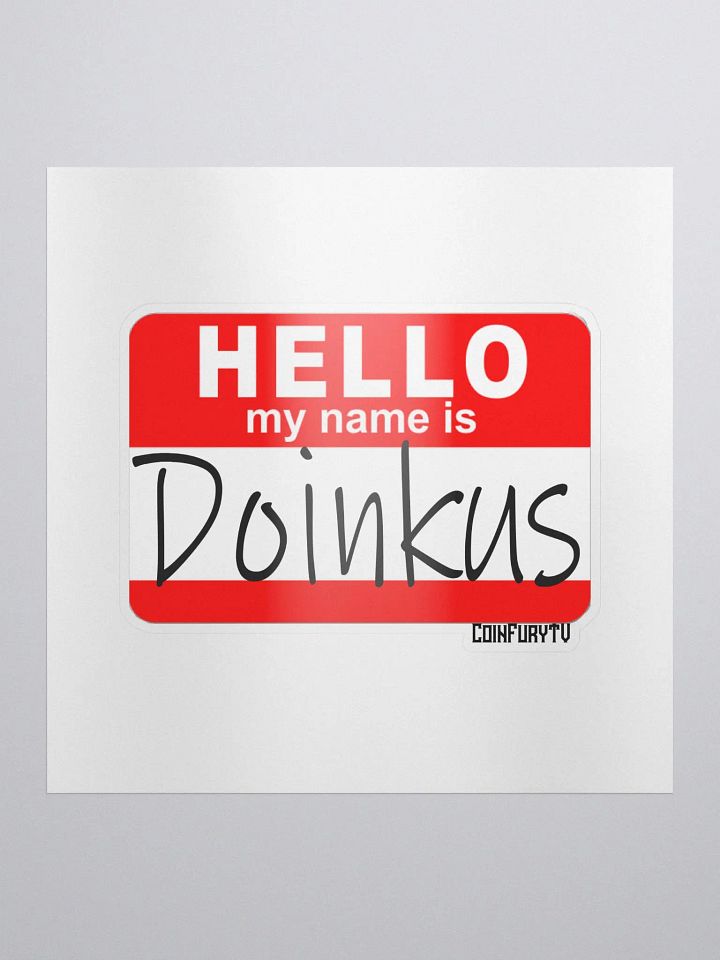 Hello Doinkus - Sticker product image (1)
