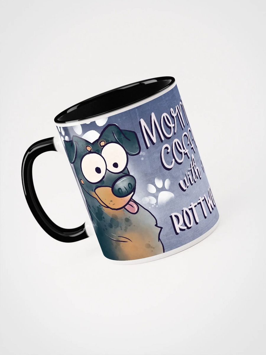 Morning Coffee with My Rottweiler Mug product image (3)