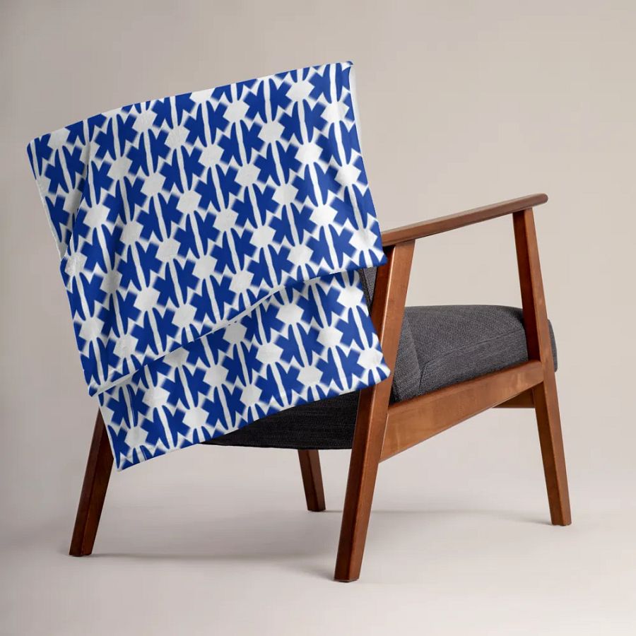 Geometric Harmony Throw Blanket product image (2)