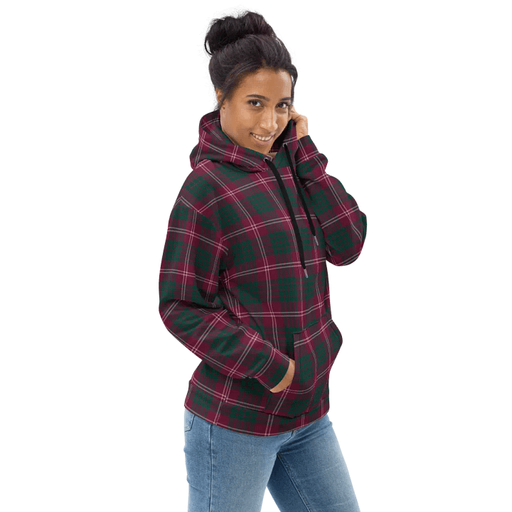 Crawford Clan Tartan Hoodie product image (1)
