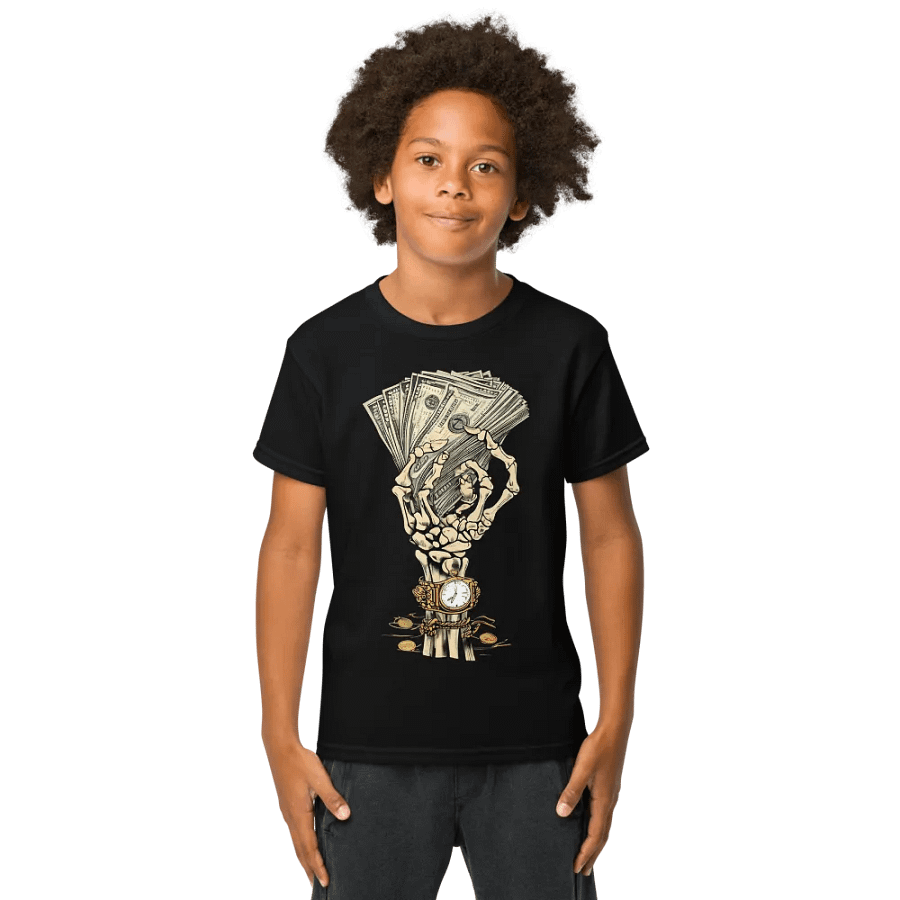 Mortal Wealth Youth Tee product image (1)