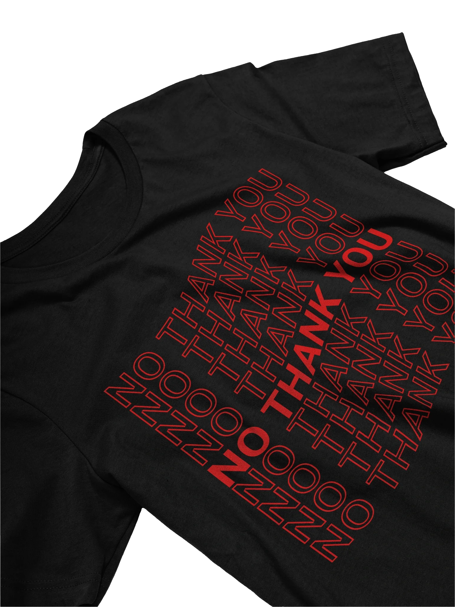 No Thank You T-Shirt product image (3)