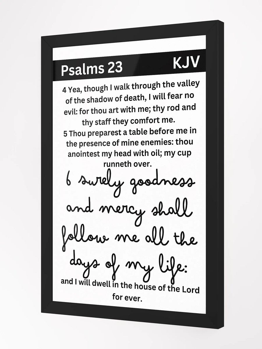 Surely goodness and mercy shall follow me all the days of my life product image (3)