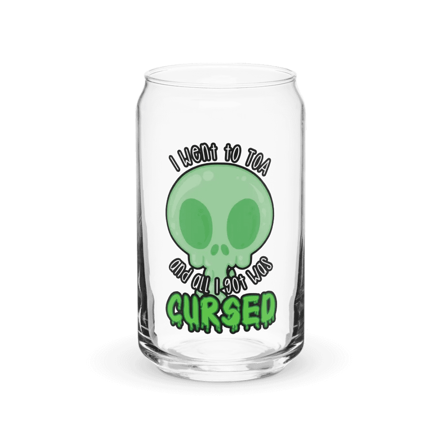 All I Got Was Cursed - Monk - Can Glass product image (1)