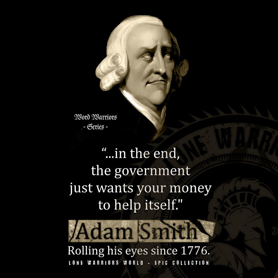 Adam Smith would be rolling his eyes since 1776... product image (1)
