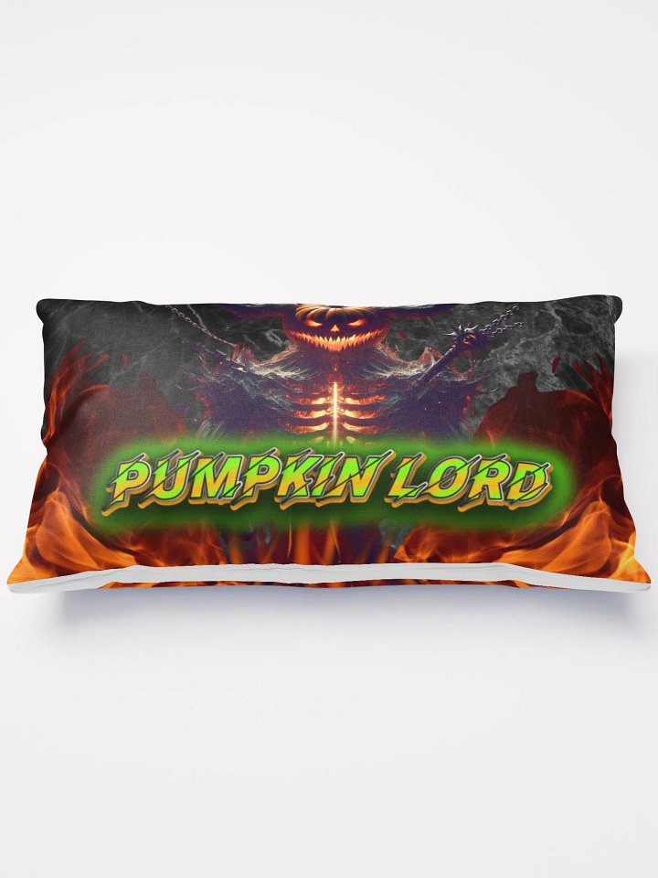Sinister Flames Pumpkin Lord Pillow product image (3)