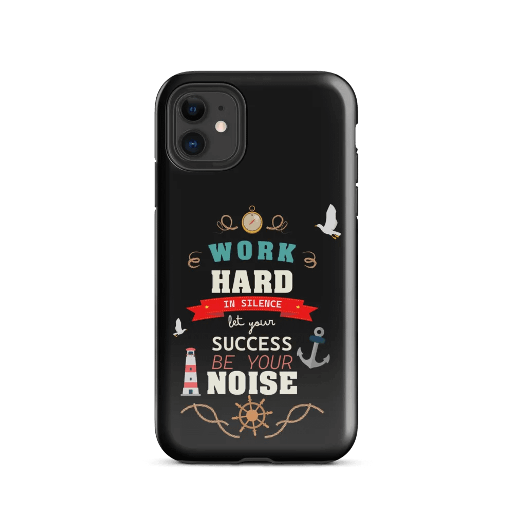Work Hard in Silence iPhone® Tough Case product image (24)