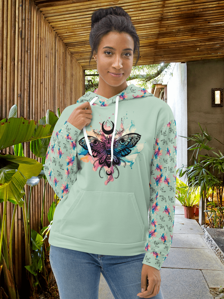 Mystical Skull Moth Hoodie product image (1)