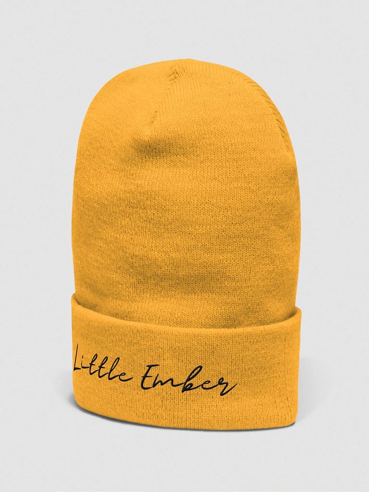 Little Ember Beanie Black Font product image (8)