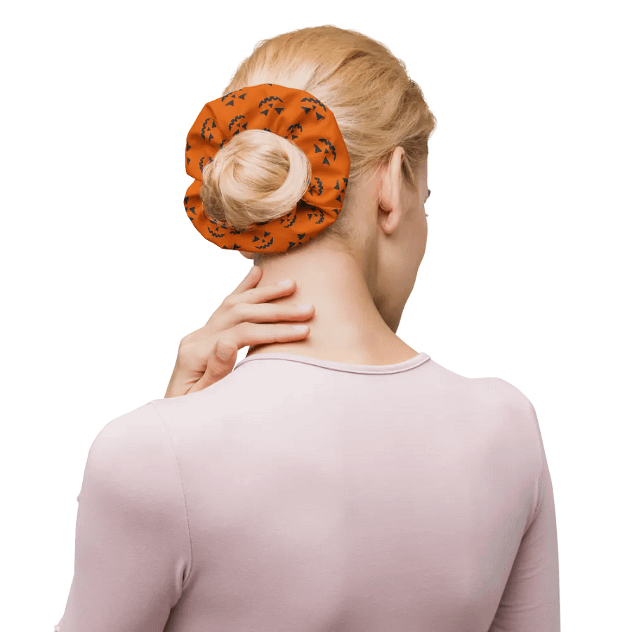 Glam Pumpkin All-Over Print Scrunchie product image (6)